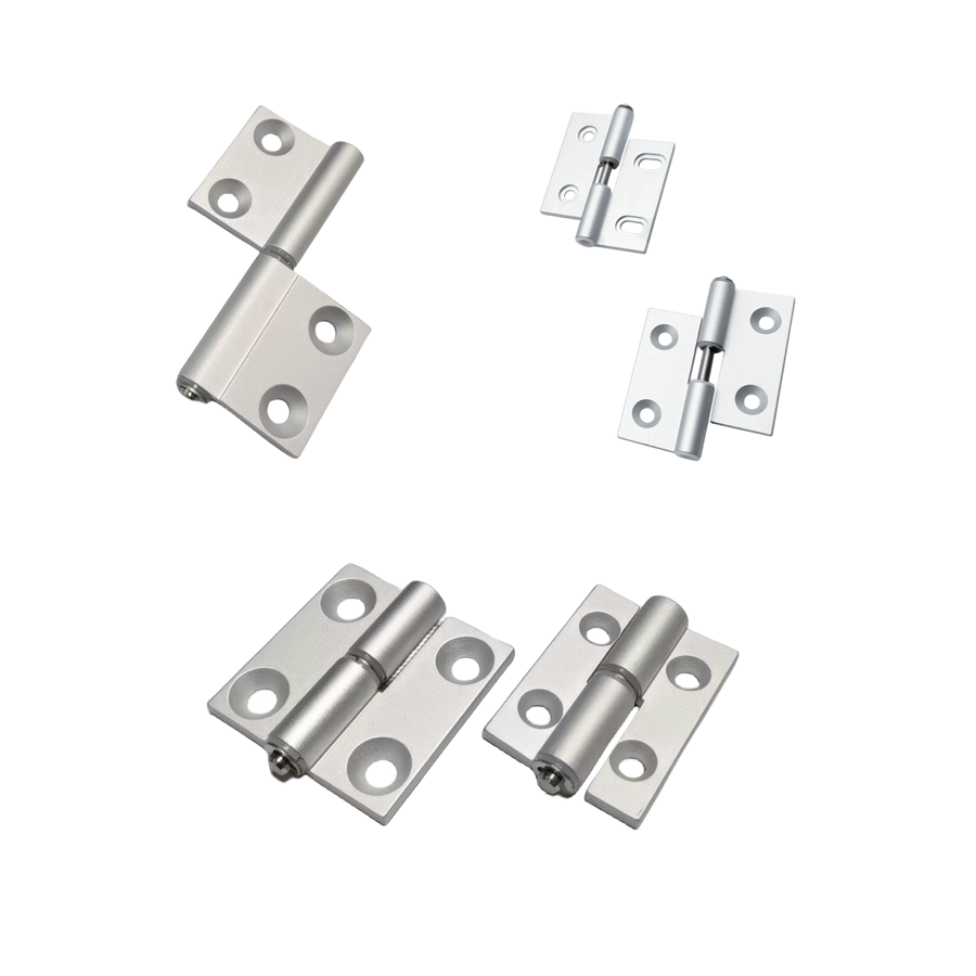Custom Aluminum Profile Hinge &ndash; Model 34