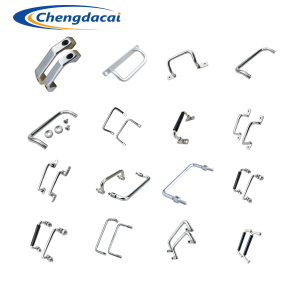 Custom extruded aluminum door handle model 1