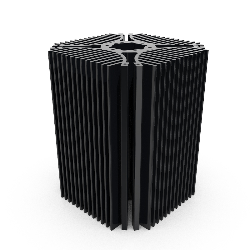 Custom Aluminum Enclosure Frame Extrusion &ndash; Model 28