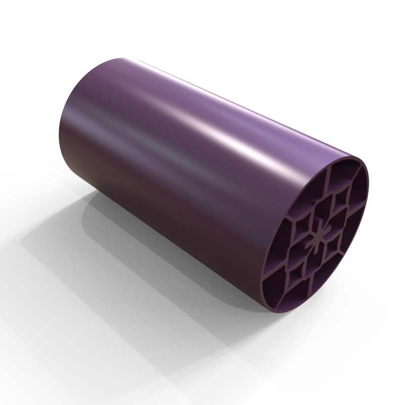 Custom Aluminum Extrusion Profile &ndash; Model 2