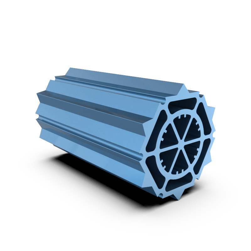 Custom Aluminum Enclosure Frame Extrusion &ndash; Model 12
