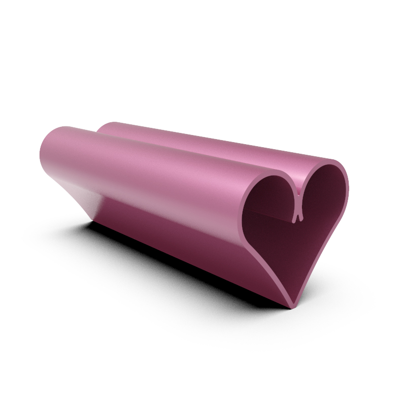 Custom Aluminum Extrusion Profile &ndash; Model 10