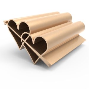 Heart-Shaped Decorative Aluminum Trim for Hotels