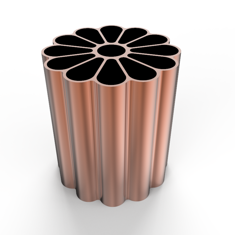 Custom Aluminum Extrusion Profile &ndash; Model 16