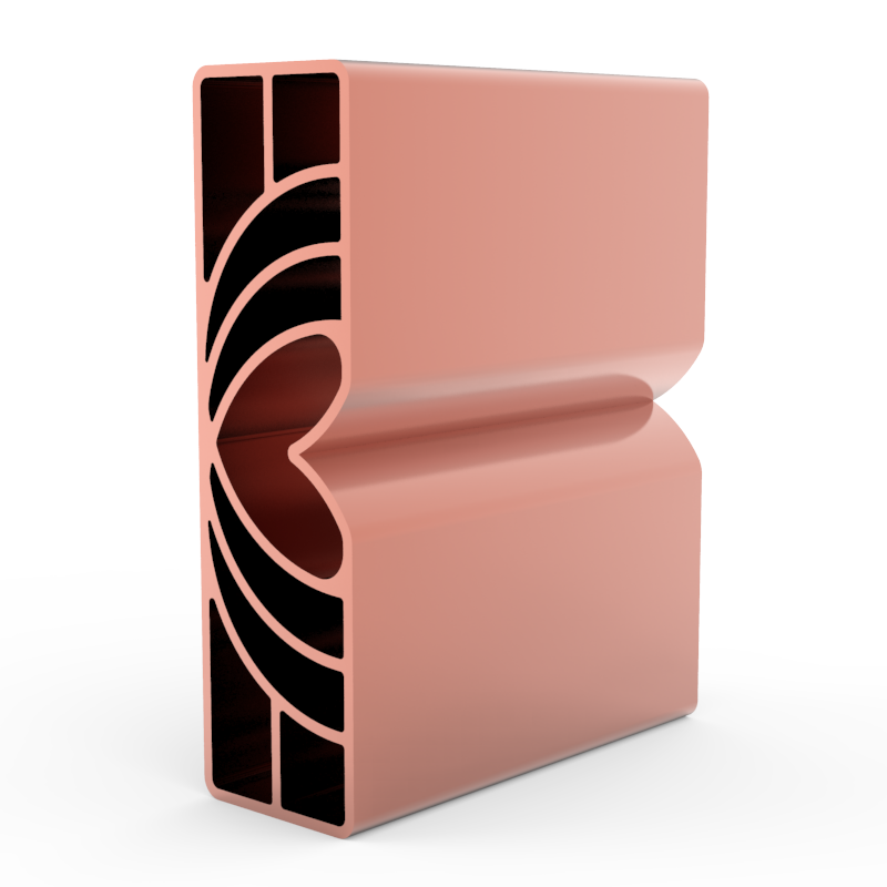 Custom Aluminum Extrusion Profile &ndash; Model 21