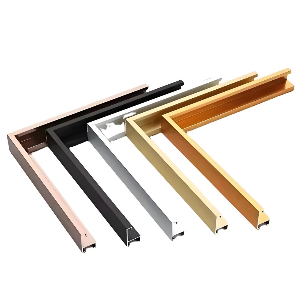 Custom Aluminum Enclosure Frame Extrusion &ndash; Model 3