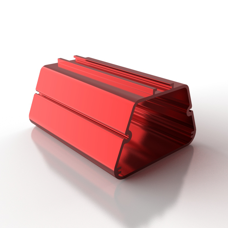 Custom Aluminum Enclosure Frame Extrusion &ndash; Model 27