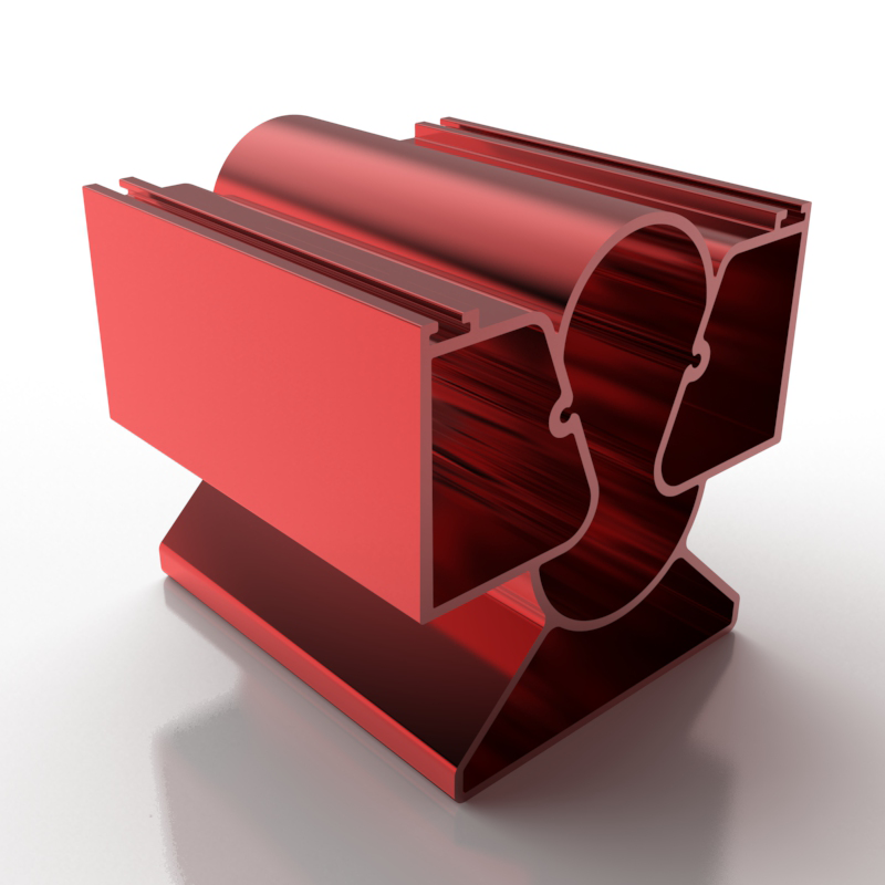 Custom Aluminum Extrusion Profile &ndash; Model 34