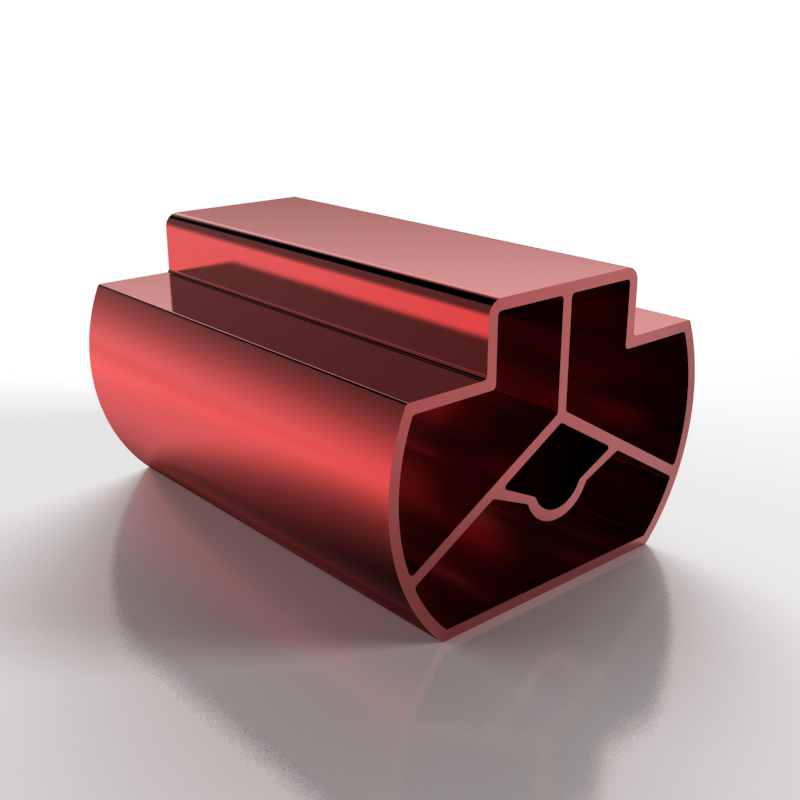 Custom Aluminum Enclosure Frame Extrusion &ndash; Model 26