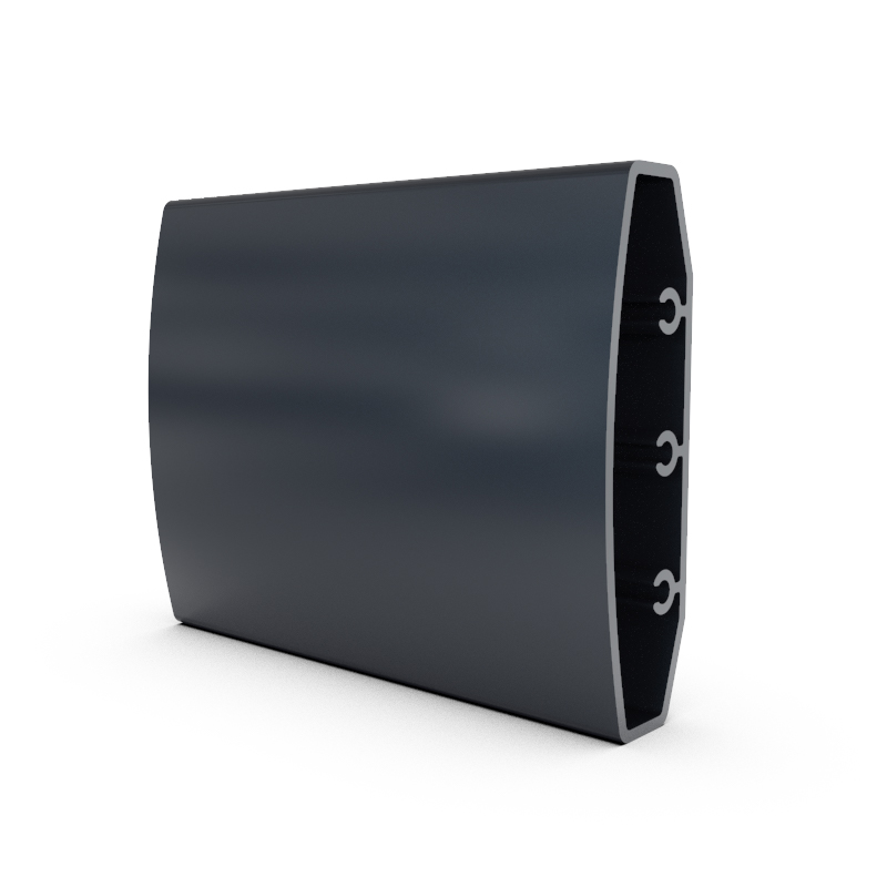 Custom Extruded Aluminum Heat Sink &ndash; Model 29