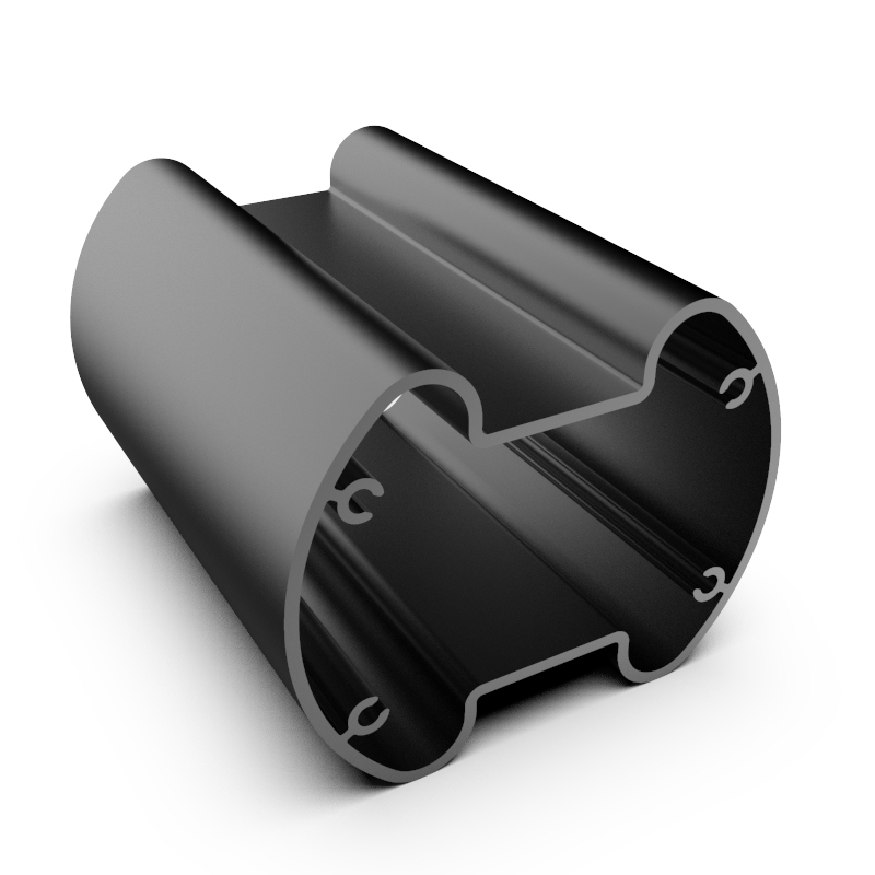 Custom Aluminum Enclosure Frame Extrusion &ndash; Model 7