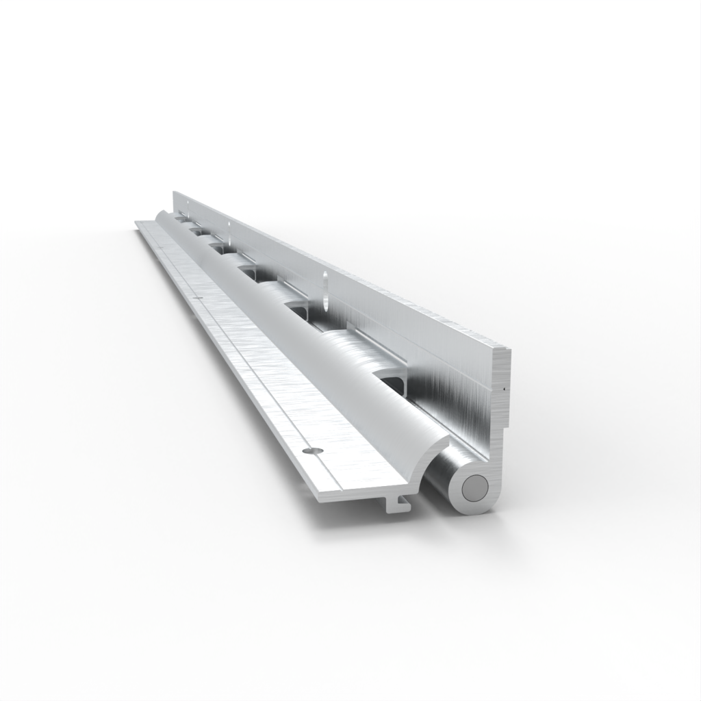 Custom Aluminum Profile Hinge &ndash; Model 3