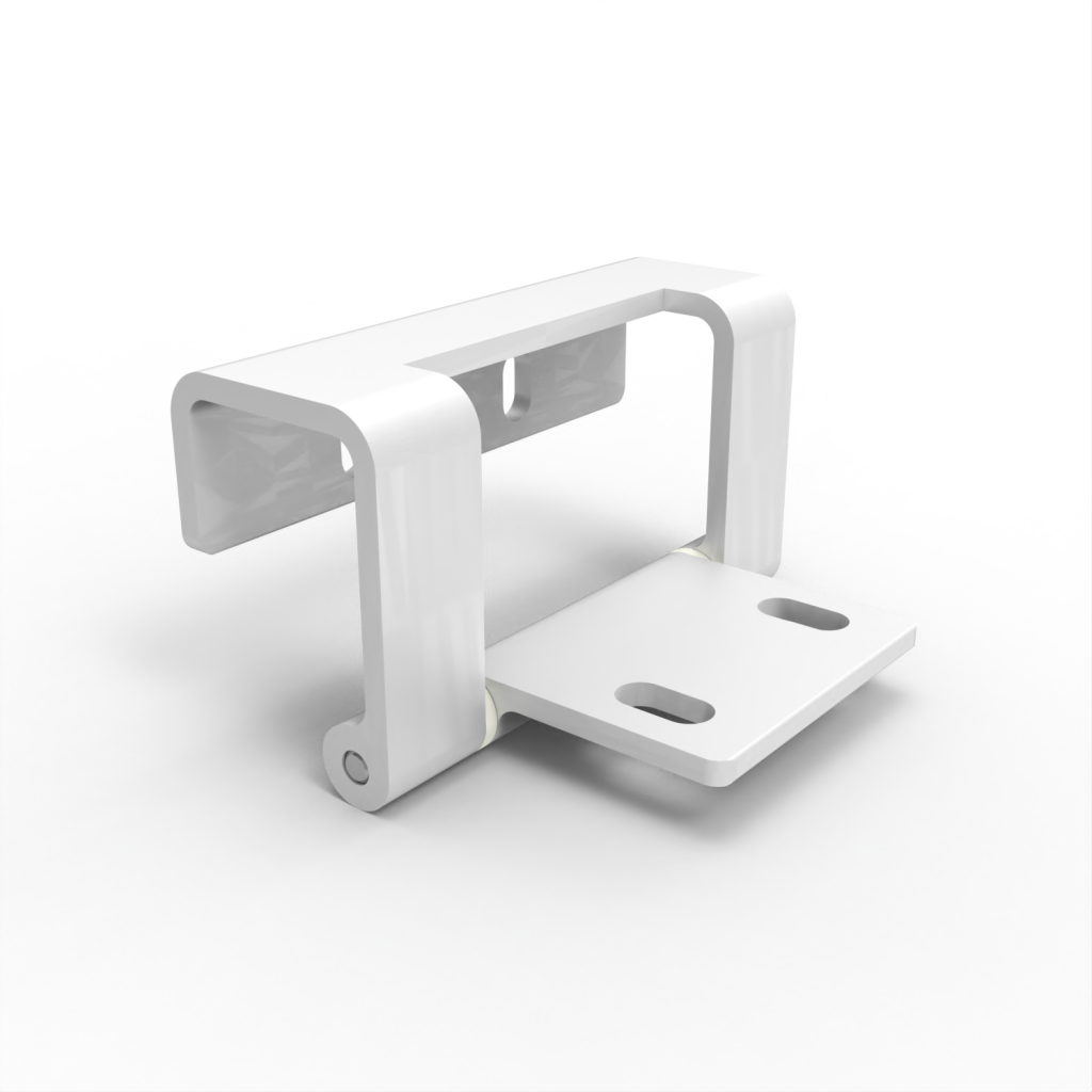 Custom Aluminum Profile Hinge &ndash; Model 7