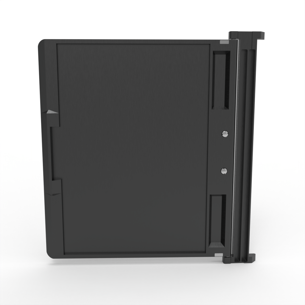 Custom Aluminum Profile Hinge &ndash; Model 9