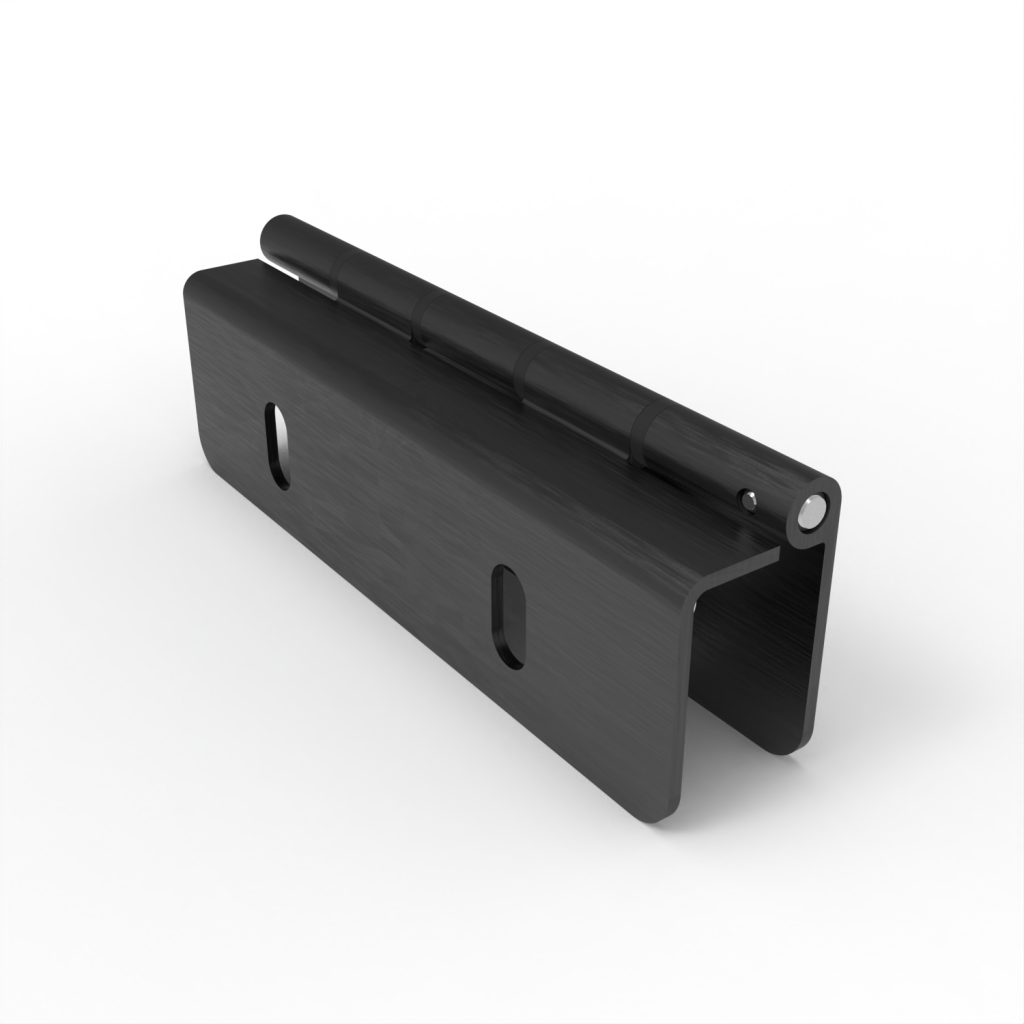 Custom Aluminum Profile Hinge &ndash; Model 21
