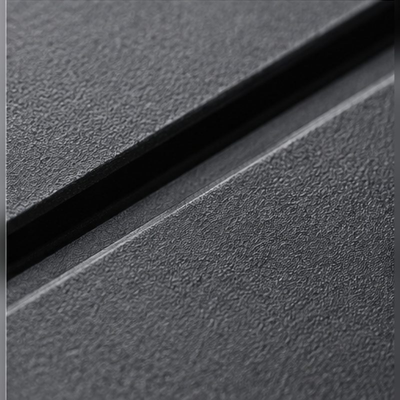 Wear surface of the hardcoat anodized aluminum slide plate